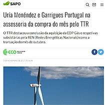 Ura Menndez e Garrigues Portugal na assessoria da compra do ms pelo TTR